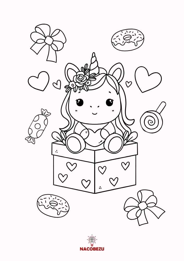 kolorowanki unicorn
