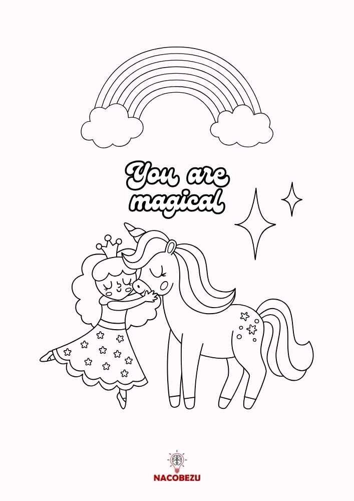 kolorowanki unicorn