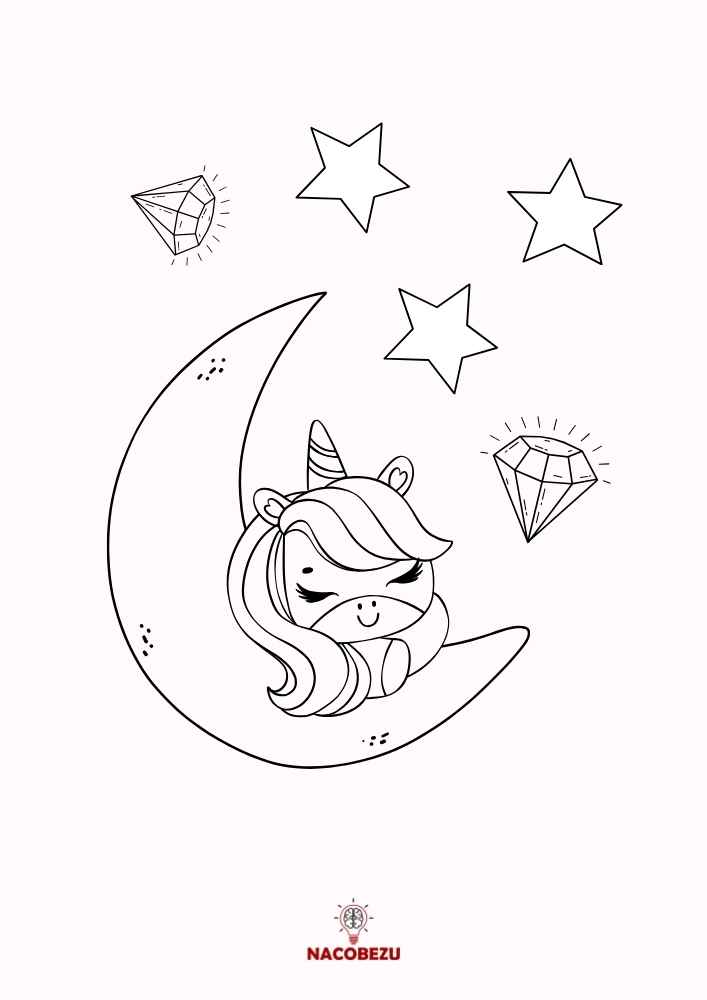 kolorowanki unicorn