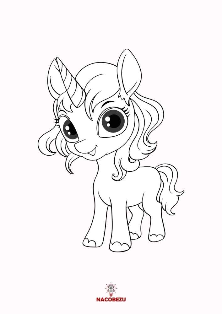 kolorowanki unicorn