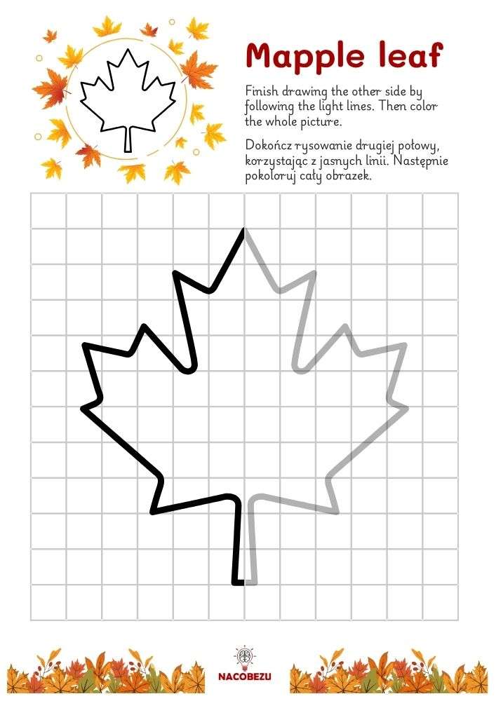 finish the drawing worksheets for kids