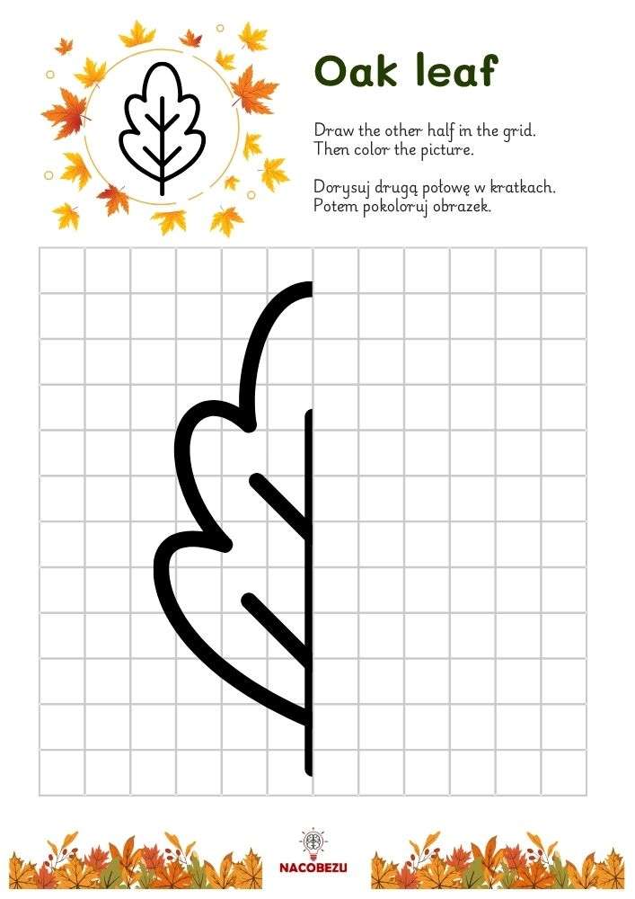 finish the drawing worksheets for kids