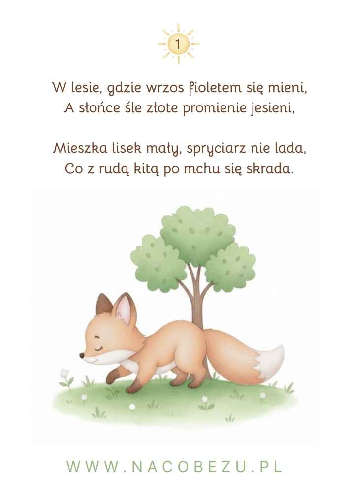 wiersze o jesieni