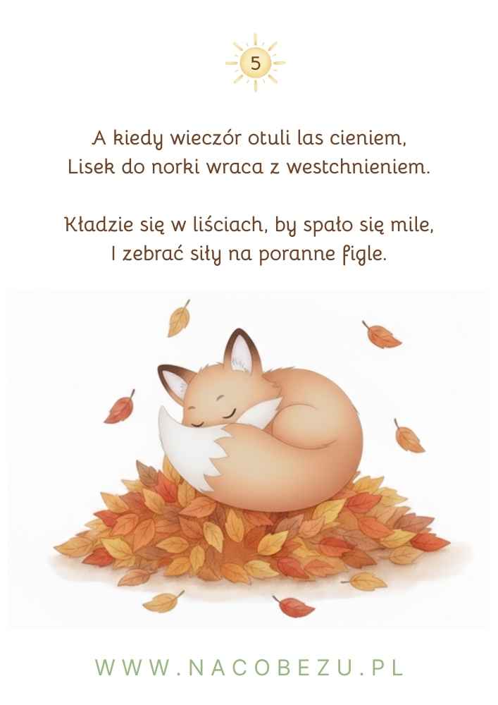 wiersze o jesieni