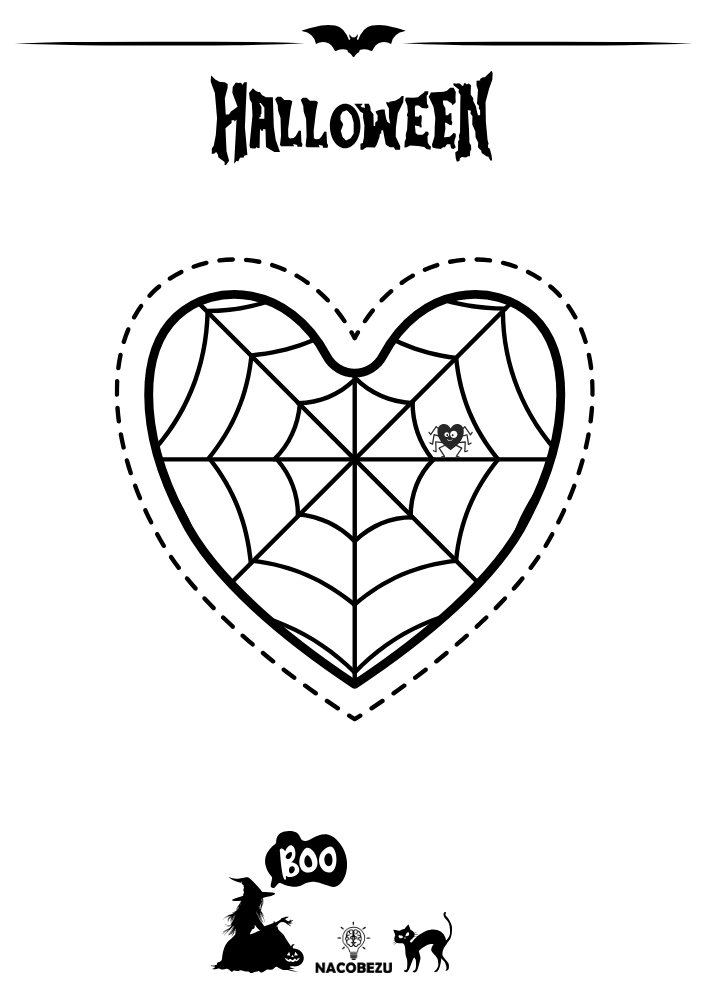 rysuj po śladzie halloween