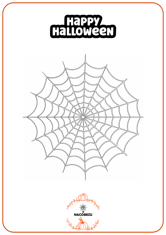 rysuj po śladzie halloween