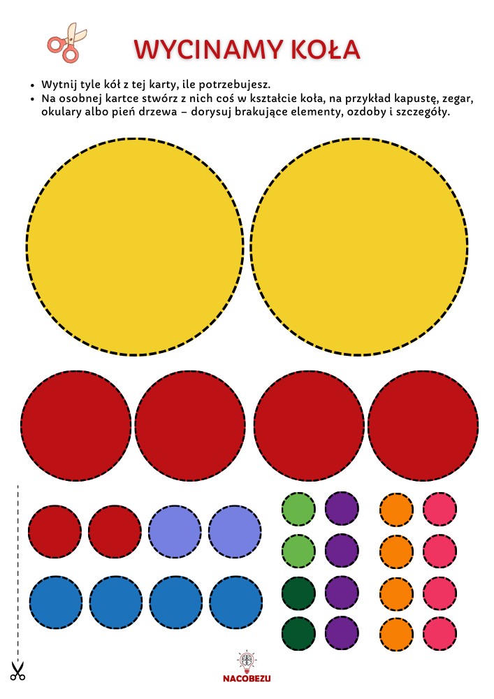 figury geometryczne dla dzieci