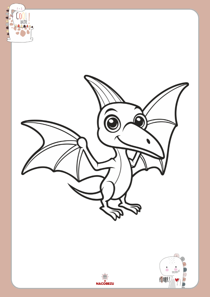 Kolorowanki z dinozaurami