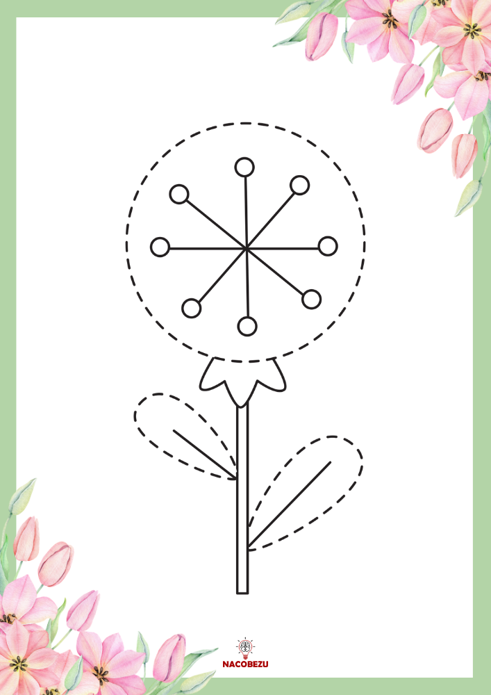 Rysuj po śladzie Wiosna