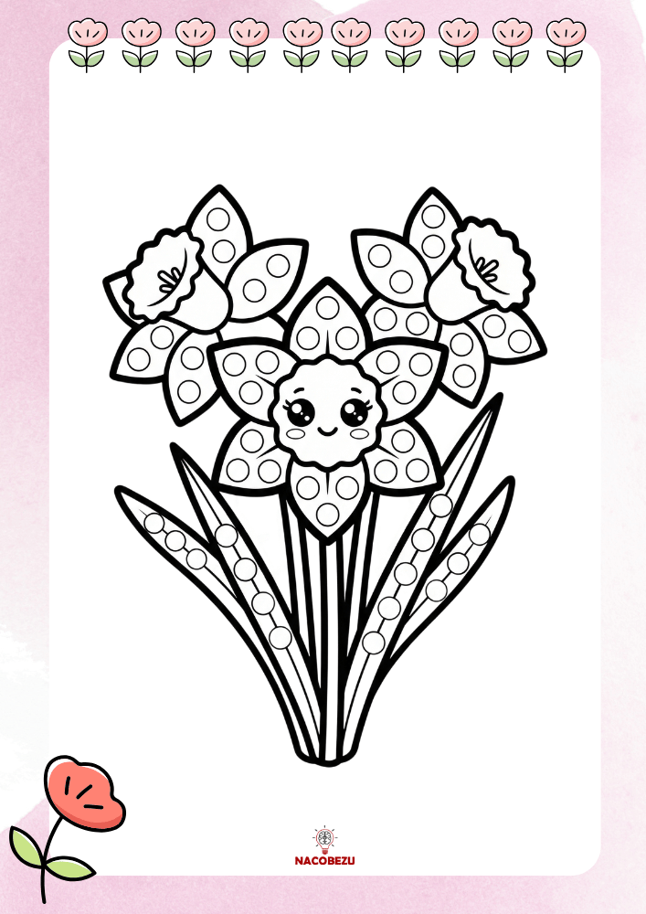 wiosenne wyklejanki do druku