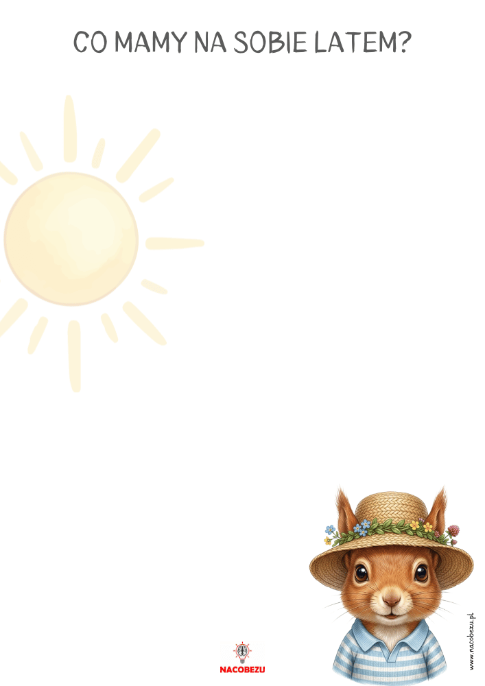 Ubieranki do wycinania i przyklejania