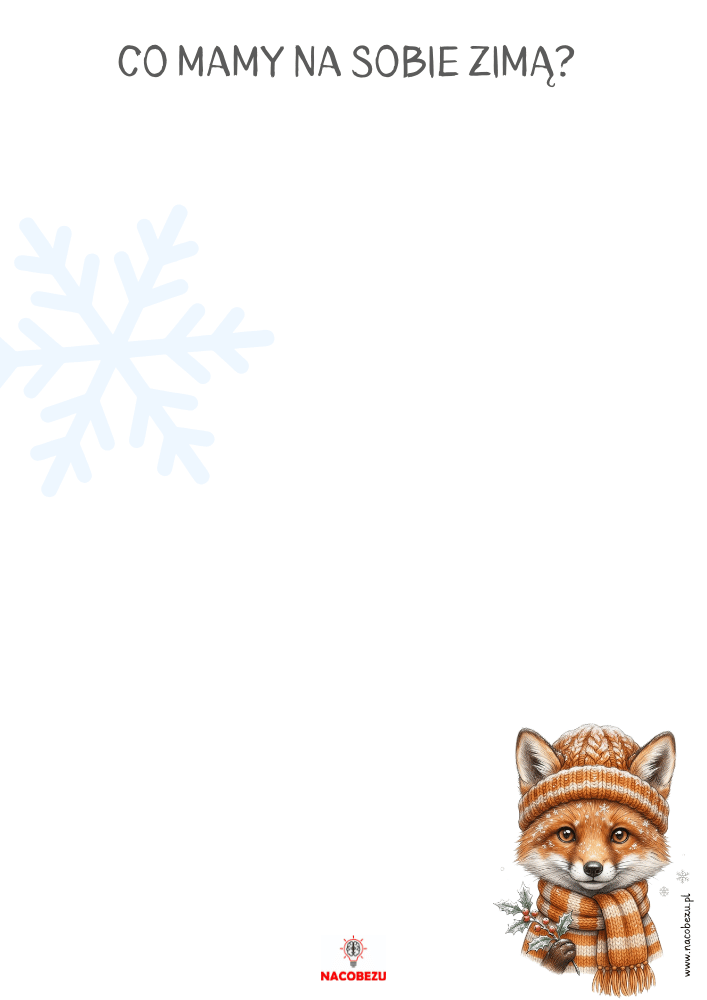 Ubieranki do wycinania i przyklejania