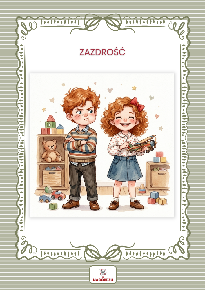 karty emocji dla dzieci