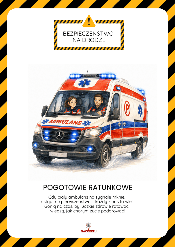 bezpieczeństwo na drodze karty dla przedszkolaków