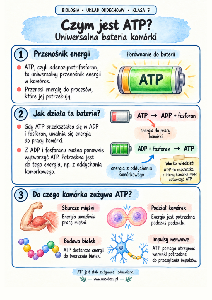 Biologia klasa 7 układ oddechowy