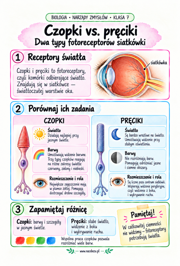 Biologia narządy zmysłów